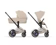Cybex ePriam Style yhdistelmävaunut Rosegold Cozy Beige. - Lastenvaunut ja yhdistelmävaunut - 526000221eYHDRGCB - 1