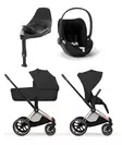 Cybex Priam Style starttipaketti Rosegold, Sepia Black. - Lastenvaunut ja yhdistelmävaunut - 526000221STARGSB - 1