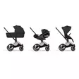 Cybex Priam Style yhdistelmävaunut Rosegold, Sepia Black Travel System. - Lastenvaunut ja yhdistelmävaunut - 526000221YHDRGSB - 11
