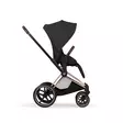 Cybex Priam Style yhdistelmävaunut Rosegold, Sepia Black rattaat kasvot menosuuntaan. - Lastenvaunut ja yhdistelmävaunut - 526000221YHDRGSB - 6