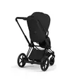 Cybex ePriam Style rattaat Matt Black Sepia Black, huomaamaton akku taka-akselissa. - Lastenvaunut ja yhdistelmävaunut - 526000211eYHDMBSB - 8