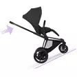 Cybex ePriam Style rattaat Matt Black Sepia Black avustaa ylämäessä. - Lastenvaunut ja yhdistelmävaunut - 526000211eYHDMBSB - 7