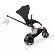 Cybex ePriam Style rattaat Rosegold Sepia Black, avustaa ylämäessä. - Lastenvaunut ja yhdistelmävaunut - 526000221eYHDRGSB - 7