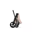 Cybex Priam Style rattaat Matt Black, Cozy Beige, kasattuna. - Lastenvaunut ja yhdistelmävaunut - 526000211STAMBCB - 5