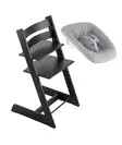 Paketissa on Oak Black Stokke Tripp Trapp sy=C3=B6tt=C3=B6tuoli ja New=
born Set - Stokke Tripp Trapp tuotteet - 100140NB - 1