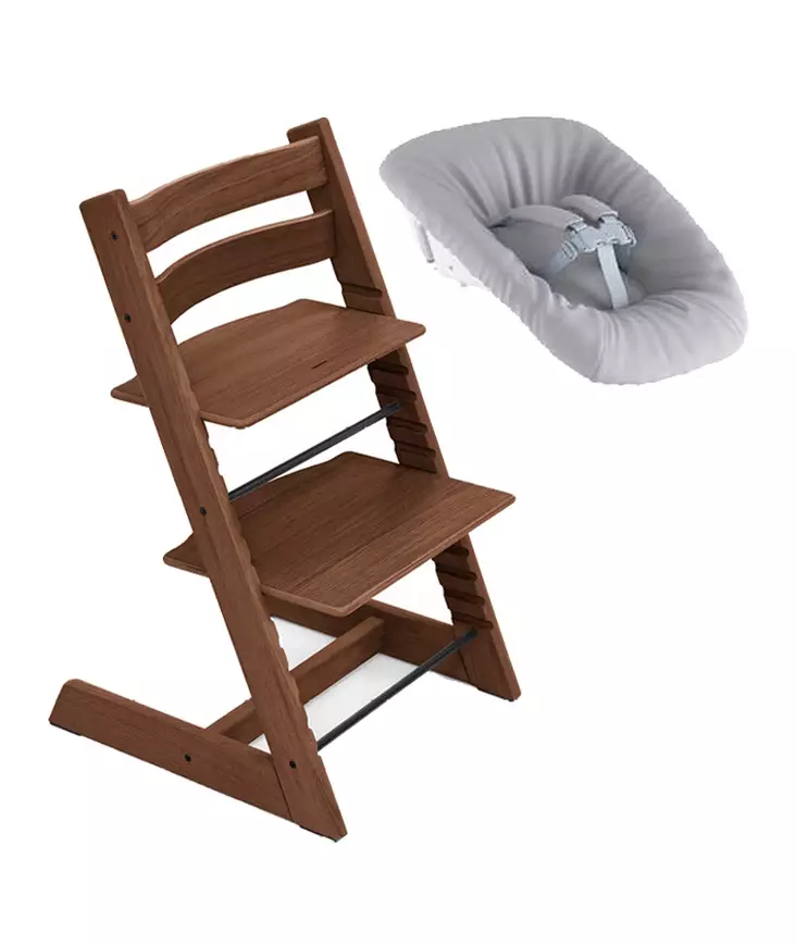 Stokke Tripp Trapp syöttötuoli Warm Brown + Newborn set. - Stokke Tripp Trapp tuotteet - 1001431NB - 1
