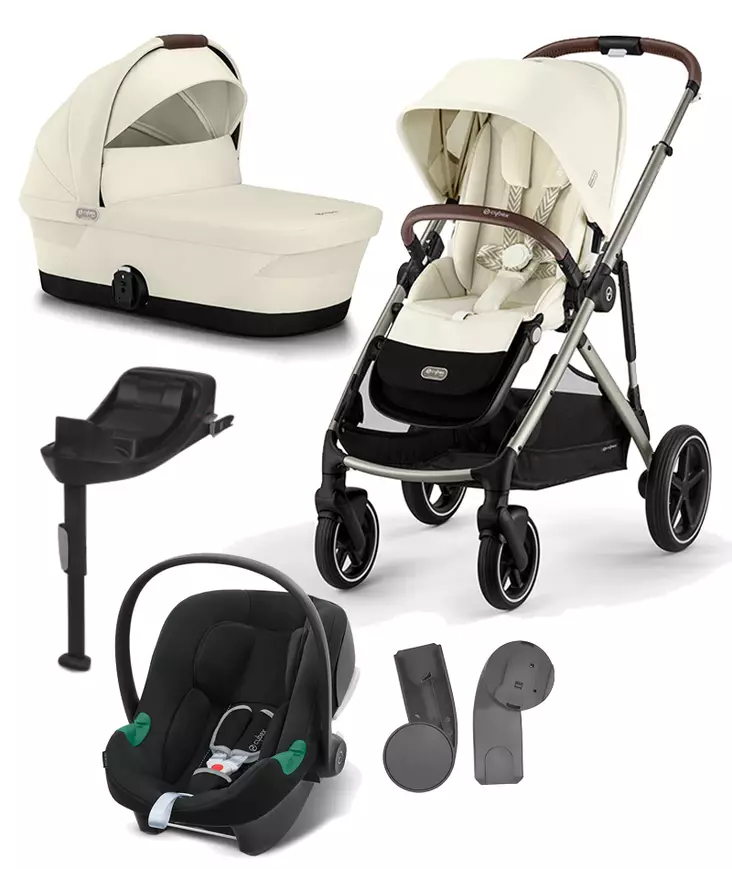 Starttipaketti Cybex Gazelle S 2 Seashell. - Sisarusrattaat - 522002707staATB - 1