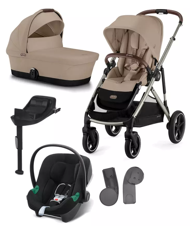 Starttipaketti Cybex Gazelle S 2 Aton B2 i-Size ja jalusta. - Sisarusrattaat - 522005243staATB - 1
