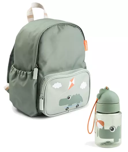 Lasten reppu-bundle Done by Deer Playground Green. - Kerhoreput - 7053733BUND - 1