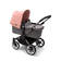Bugaboo Donkey 5 yhdistelm=C3=A4vaunut Graphite/Grey Melange, Morning =
Pink. - Lastenvaunut ja yhdistelmävaunut - 10000GG32YHD - 2