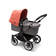 Bugaboo Donkey 5 yhdistelm=C3=A4vaunut Graphite/Grey Melange, Sunrise =
Red. - Lastenvaunut ja yhdistelmävaunut - 10000GG33YHD - 2