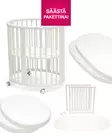 Stokke Sleepi Big Bundle starttipaketti V3 White. - Pinnasängyt ja lastensängyt - 221605bigbund - 1