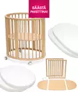 Stokke Sleepi Big Bundle starttipaketti Natural V3. - Pinnasängyt ja lastensängyt - 221606bigbund - 1