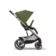 Cybex Balios S lux yhdistelmävaunut Moss Green, ratasosalla. - Lastenvaunut ja yhdistelmävaunut - 525000105YHD - 2
