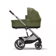 Cybex Balios S lux yhdistelmävaunut Moss Green, vaunukopalla. - Lastenvaunut ja yhdistelmävaunut - 525000105YHD - 3