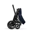 Cybex ePriam rattaat Fashion Rebellious Luxury Denim Blue/Navy Blue kasattuna. - Lastenvaunut ja yhdistelmävaunut - 5250005011eYHD - 7