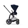 Cybex ePriam rattaat Fashion Rebellious Luxury Denim Blue/Navy Blue -kuosilla. - Lastenvaunut ja yhdistelmävaunut - 5250005011eYHD - 3