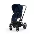 Cybex Priam 4 rattaat Fashion Rebellious Luxury Denim Blue. - Lastenvaunut ja yhdistelmävaunut - 525000501YHD - 2