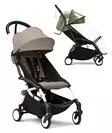 Stokke YoYo3 matkarattaat White-Taupe sadesuojalla. - Matkarattaat ja lastenrattaat - 646001rat04bund - 1