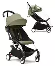 Stokke YoYo3 matkarattaat White-Olive sadesuojalla. - Matkarattaat ja lastenrattaat - 646001rat11bund - 1