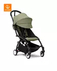 Stokke YoYo3 matkarattaat Black-Olive, pitkällä suojaisalla kuomulla. - Matkarattaat ja lastenrattaat - 646002rat11bund - 3