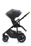 Britax Smile 5Z rattaat värissä Midnight Grey kasvot työntäjää kohti. - Lastenvaunut ja yhdistelmävaunut - 2000037972YHD - 12