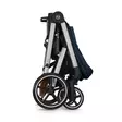 Cybex Balios S Lux rattaat värissä Ocean Blue kasattuna. - Lastenvaunut ja yhdistelmävaunut - 522003755YHD - 4