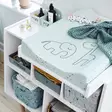 Harsoliina Done By Deer 2-pack Happy Dots Blue vauvan hoitohuoneessa. - Harsoliinat - 30688dbd - 2