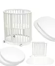 Stokke Sleepi Big Bundle starttipaketti V3 White. - Pinnasängyt ja lastensängyt - 221605bigbund - 1