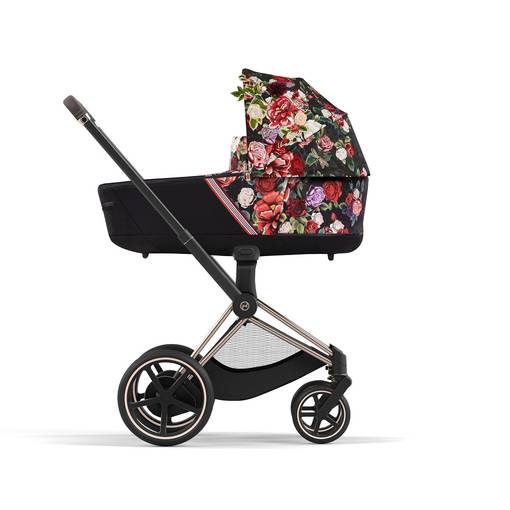 Cybex ePriam vaunut Spring Blossom Dark -kuosilla - Lastenvaunut ja yhdistelmävaunut - 522000917eYHD - 1