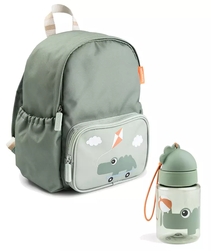 Lasten reppu-bundle Done by Deer Playground Green. - Kerhoreput - 7053733BUND - 1