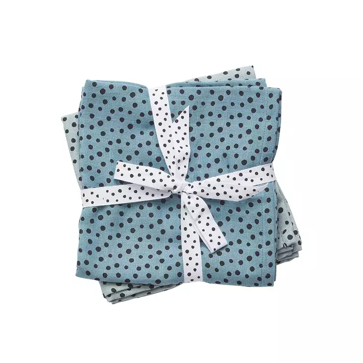 Harsoliina Done By Deer 2-pack Happy Dots Blue. - Harsoliinat - 30688dbd - 1
