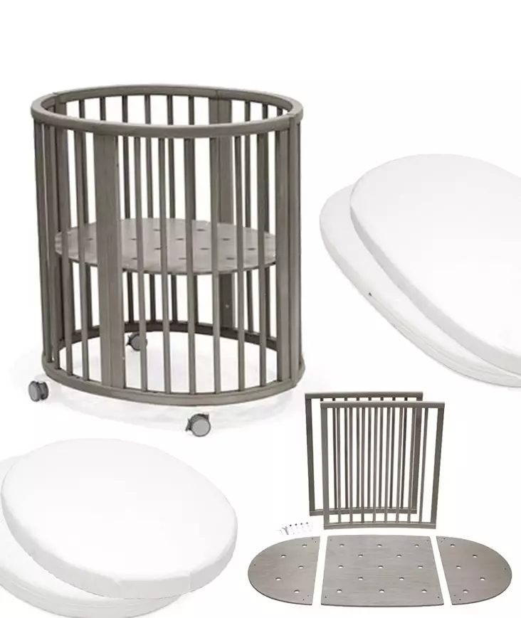 Stokke Sleepi Big Bundle starttipaketti Hazy Grey V3. - Pinnasängyt ja lastensängyt - 221607bigbund - 1