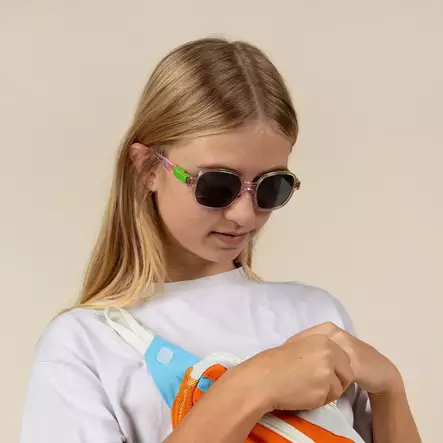 Lasten aurinkolasit KiETLA URBAN Verbena/Green lapsella. - Lasten aurinkolasit - URB4SUNVERBENAGRE - 2