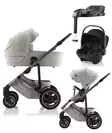 BRITAX Smile 5Z starttipaketti Linen Grey LUX. - Lastenvaunut ja yhdistelmävaunut - 2000062STACORE - 1