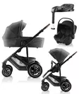 BRITAX Smile 5Z starttipaketti Mineral Grey, Style. - Lastenvaunut ja yhdistelmävaunut - 2000065STACORE - 1
