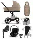 Cybex Priam4 startti lisavaruste Rosegold CozyBeige - Lastenvaunut ja yhdistelmävaunut - 521002337STAbCBE - 1