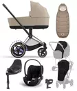 Cybex ePriam 4 starttipaketti Rosegold, Cozy Beige. - Lastenvaunut ja yhdistelmävaunut - 521002373STAbCBE - 1
