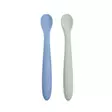 Silikonilusikka MyLo 2 kpl Serenity & Sage. - Ensilusikat ja lasten aterimet - MYLSERSAGE - 1
