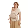 Ergobaby kantoreppu Omni Deluxe Mesh Natural Beige lapsella kasvot menosuuntaan. - Kantoreput - BCODMNATBGE - 2
