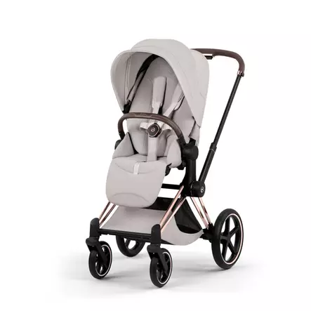 Cybex Priam Style lastenrattaat Rosegold, City Grey. - Lastenvaunut ja yhdistelmävaunut - 526000221RATRGCG - 1