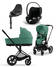 Cybex Priam starttipaketti Matt Black rungolla v=C3=A4riss=C3=A4 Leaf =
Green. - Lastenvaunut ja yhdistelmävaunut - 521002331STALG - 10