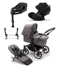 Bugaboo Donkey 5 starttipaketti Mono Complete, Graphite/Grey Melange. - Lastenvaunut ja yhdistelmävaunut - 100000001STACLG - 1
