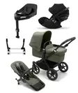 Bugaboo Donkey 5 starttipaketti Mono Complete, Black/Forest Green. - Lastenvaunut ja yhdistelmävaunut - 100000004STACLG - 1