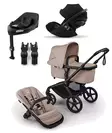 Bugaboo Fox 5 Renew starttipaketti Cloud G kaukalolla, Black/Desert Taupe. - Lastenvaunut ja yhdistelmävaunut - 100051110STACLG - 1