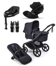 Bugaboo Fox 5 Renew starttipaketti Cloud G kaukalolla, Black/Deep Indigo. - Lastenvaunut ja yhdistelmävaunut - 100051111STACLG - 1