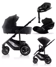 BRITAX Smile 5Z starttipaketti Carbon Black, Style. - Lastenvaunut ja yhdistelmävaunut - 2000064STACLG - 1