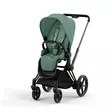 Cybex ePriam 4 lastenrattaat Matt Black, Leaf Green. - Lastenvaunut ja yhdistelmävaunut - 521002331eRATMBLG - 1