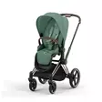 Cybex Priam 4 lastenrattaat Rosegold, Leaf Green. - Lastenvaunut ja yhdistelmävaunut - 521002337RATRGLG - 1
