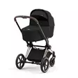Cybex Priam 4 Sepia Black yhdistelmävaunut, Rosegold rungolla. - Lastenvaunut ja yhdistelmävaunut - 521PLUSSTASBRG - 2